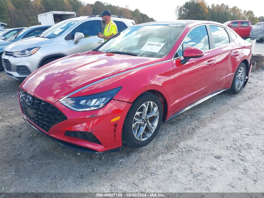 Vin: 5npef4ja2lh039683, lot: 41176513, hyundai sonata sel 20202