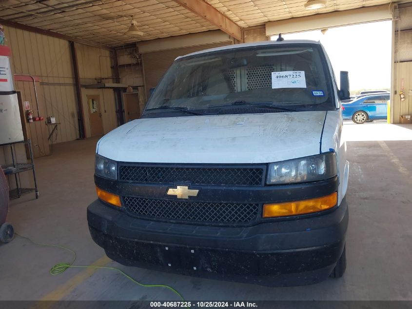 2021 Chevrolet Express Cargo Rwd 2500 Regular Wheelbase Wt VIN: 1GCWGAFP4M1266427 Lot: 40687225