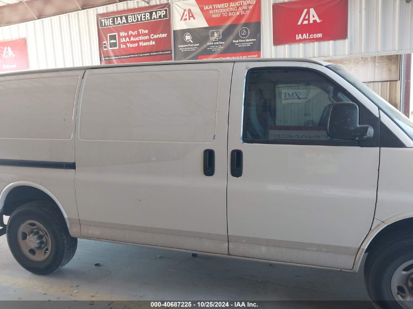 2021 Chevrolet Express Cargo Rwd 2500 Regular Wheelbase Wt VIN: 1GCWGAFP4M1266427 Lot: 40687225