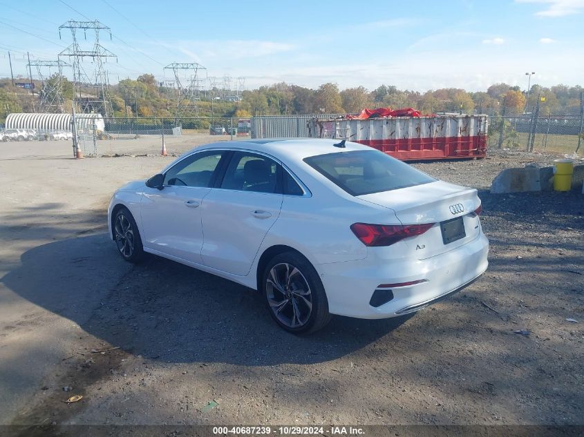 2022 AUDI A3 PREMIUM 40 TFSI QUATTRO S TRONIC - WAUGUDGY8NA019917