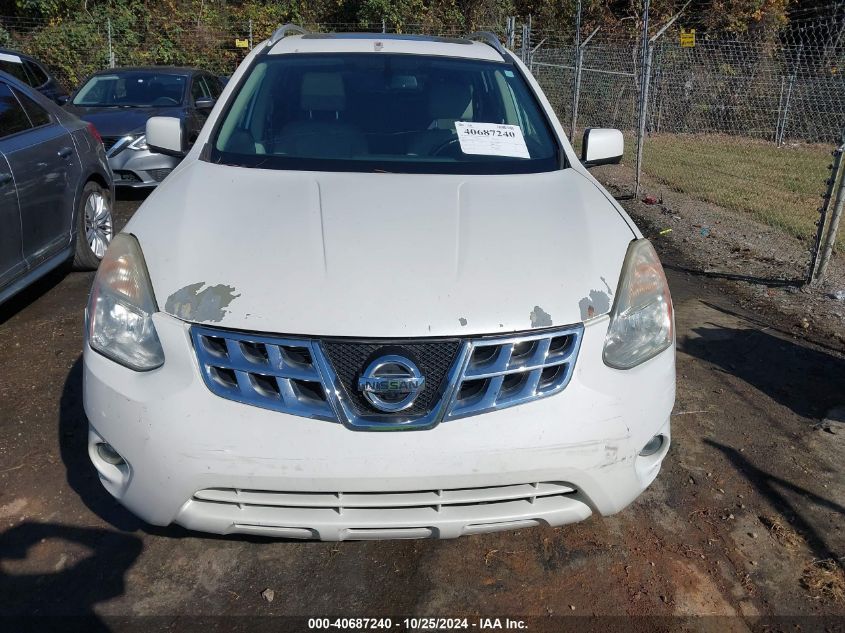 2012 Nissan Rogue Sv W/Sl Pkg VIN: JN8AS5MV9CW358186 Lot: 40687240