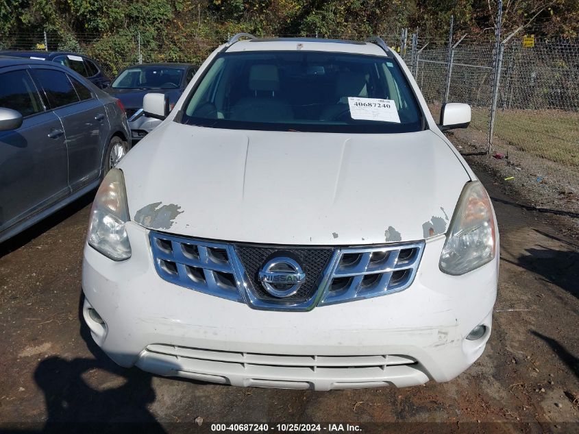 2012 Nissan Rogue Sv W/Sl Pkg VIN: JN8AS5MV9CW358186 Lot: 40687240