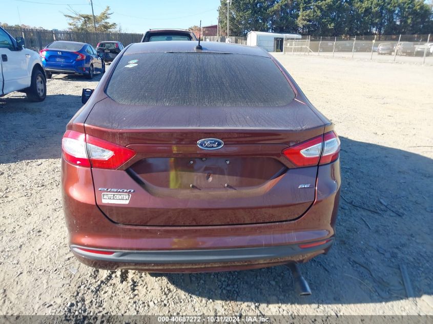 2015 FORD FUSION SE - 3FA6P0H76FR285180