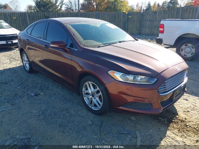 2015 FORD FUSION SE - 3FA6P0H76FR285180