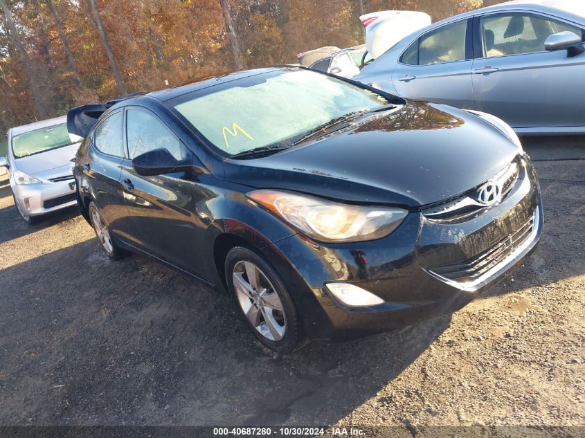 2013 Hyundai Elantra Gls VIN: KMHDH4AE4DU011282 Lot: 40687280