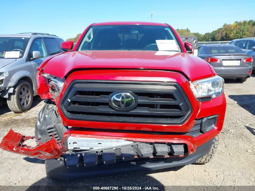 2021 Toyota Tacoma Sr VIN: 5TFAX5GN6MX189720 Lot: 40687290