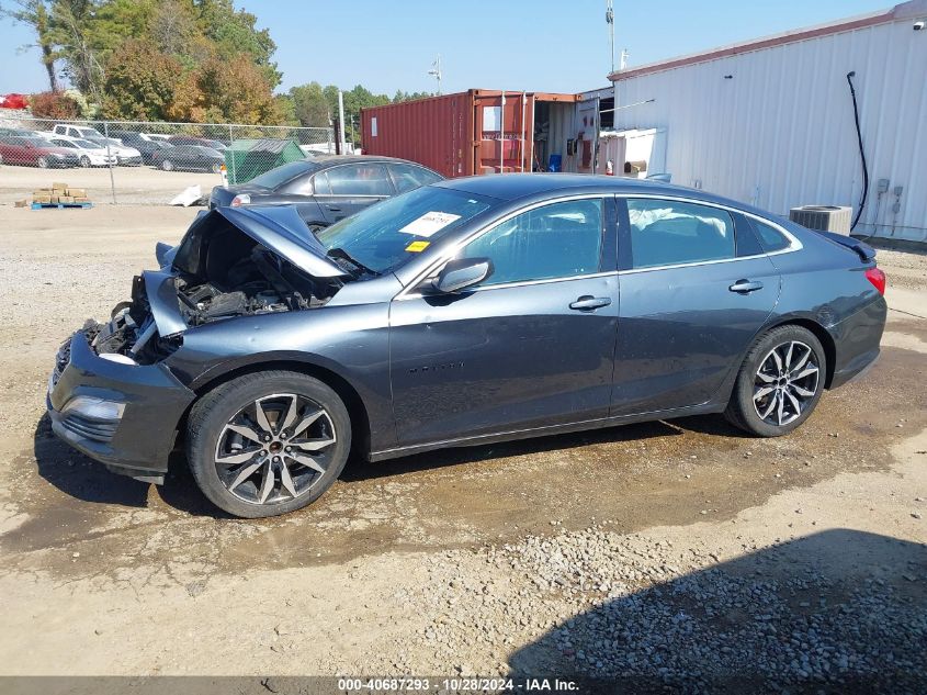 2021 Chevrolet Malibu Fwd Rs VIN: 1G1ZG5ST5MF084979 Lot: 40687293