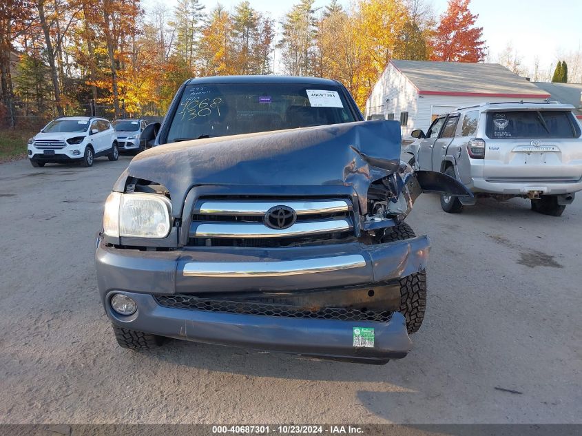 2006 Toyota Tundra Sr5 V8 VIN: 5TBDT44186S525194 Lot: 40687301