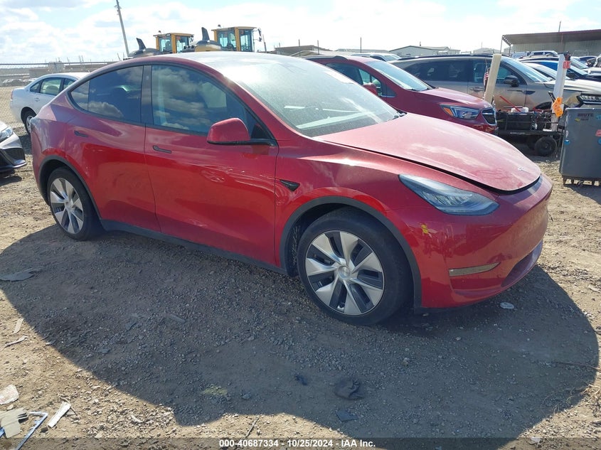 2021 TESLA MODEL Y (VIN: 5YJYGDEE8MF140458)