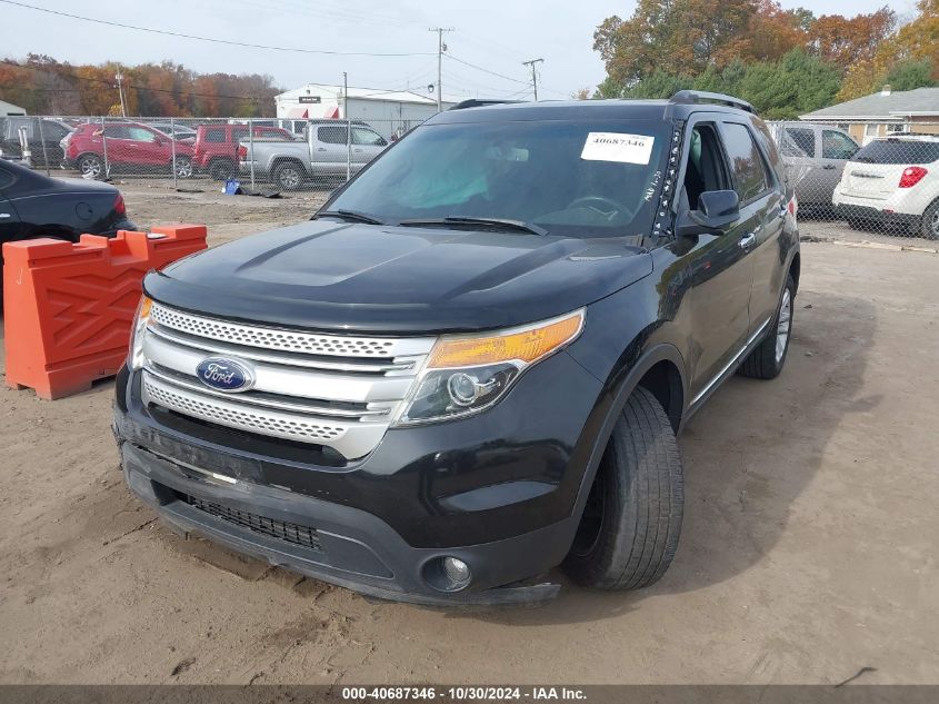 2013 Ford Explorer Xlt VIN: 1FM5K8D88DGA26725 Lot: 40687346