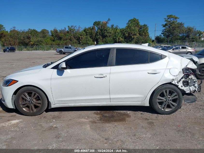 2018 Hyundai Elantra Sel/Value/Limited VIN: 5NPD84LF8JH401110 Lot: 40687358