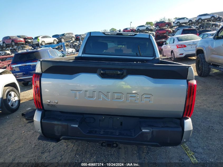 2023 Toyota Tundra Crewmax Sr/Crewmax Sr5 VIN: 5TFLA5DB5PX129758 Lot: 40687374