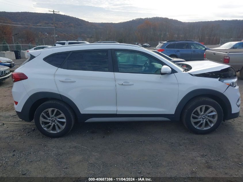 2017 Hyundai Tucson Se Plus VIN: KM8J3CA44HU466822 Lot: 40687386