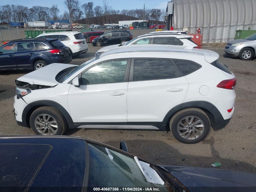 2017 Hyundai Tucson Se Plus VIN: KM8J3CA44HU466822 Lot: 40687386