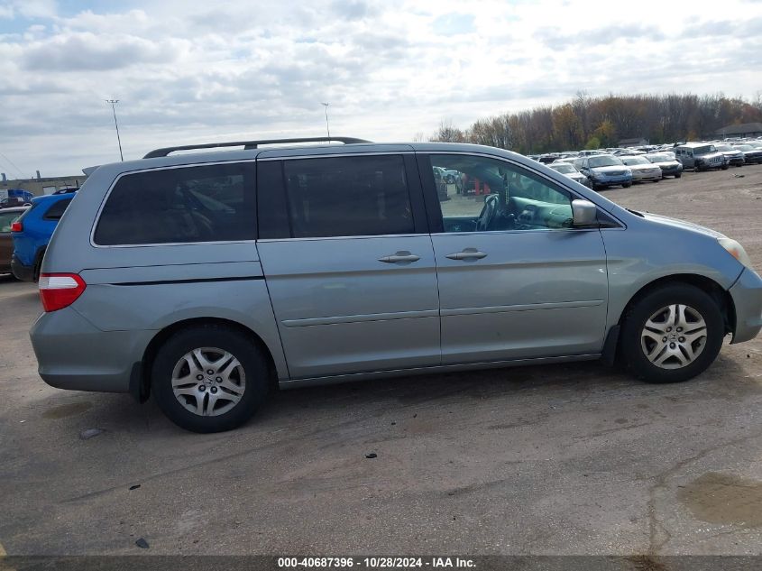 2007 Honda Odyssey Exl VIN: 5FNRL38607B098452 Lot: 40687396