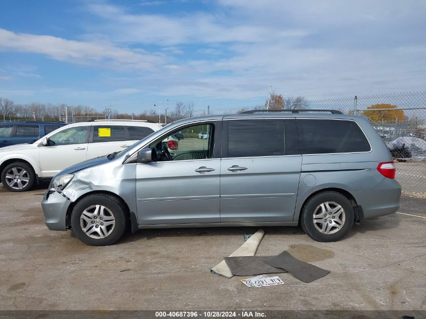 2007 Honda Odyssey Exl VIN: 5FNRL38607B098452 Lot: 40687396