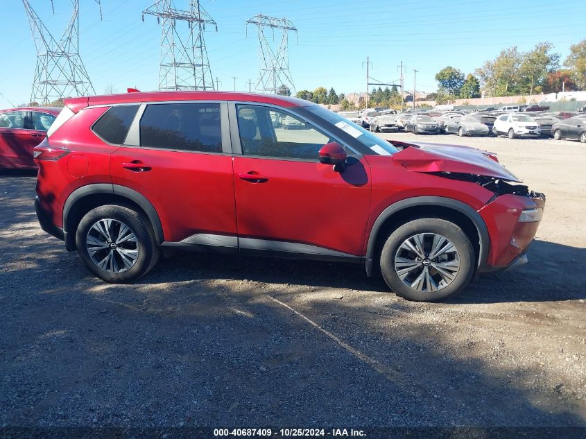 2023 Nissan Rogue Sv Intelligent Awd VIN: JN8BT3BBXPW188179 Lot: 40687409