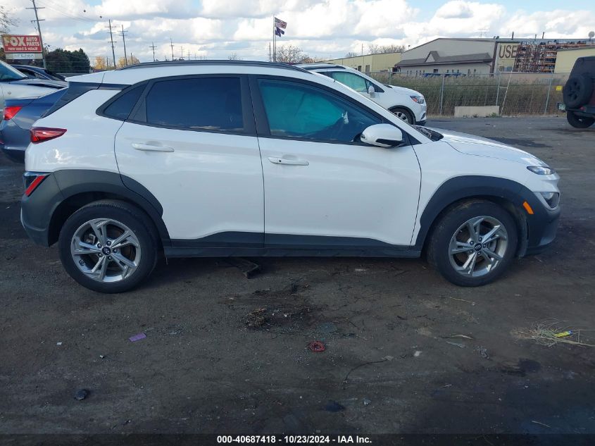 2023 Hyundai Kona Sel VIN: KM8K6CAB4PU937537 Lot: 40687418