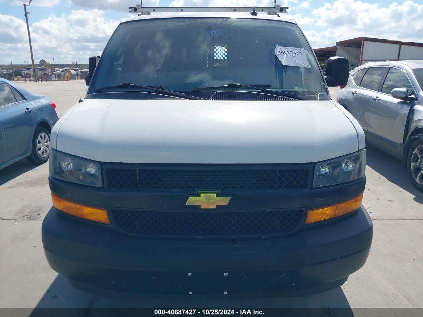 2022 Chevrolet Express Cargo Rwd 2500 Regular Wheelbase Wt VIN: 1GCWGAFPXN1282567 Lot: 40687427