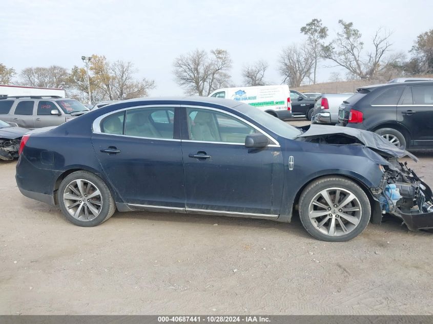 2009 Lincoln Mks VIN: 1LNHM94R59G605488 Lot: 40687441