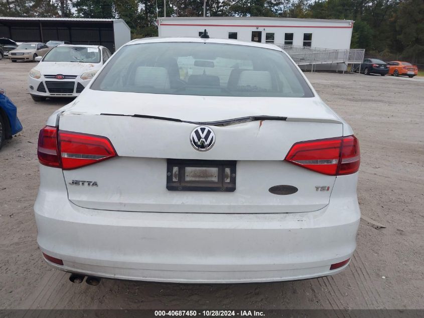 2015 Volkswagen Jetta 1.8T Sport VIN: 3VWD17AJ0FM400335 Lot: 40687450