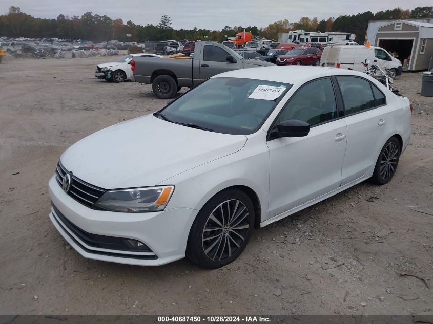 VIN 3VWD17AJ0FM400335 2015 Volkswagen Jetta, 1.8T S... no.2