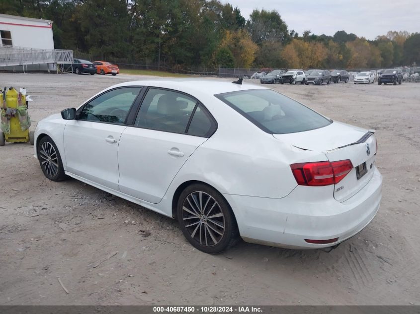 VIN 3VWD17AJ0FM400335 2015 Volkswagen Jetta, 1.8T S... no.3