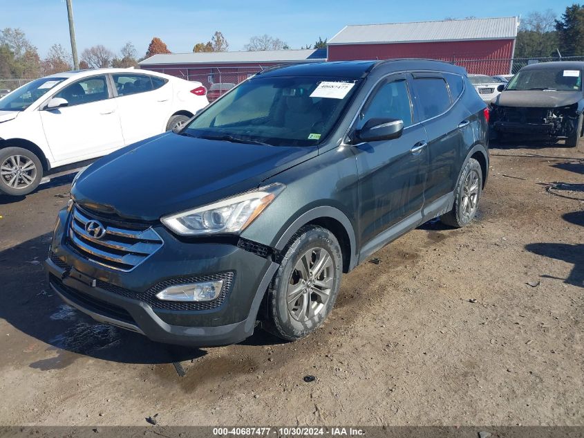 2014 Hyundai Santa Fe Sport 2.4L VIN: 5XYZU3LB0EG180415 Lot: 40687477