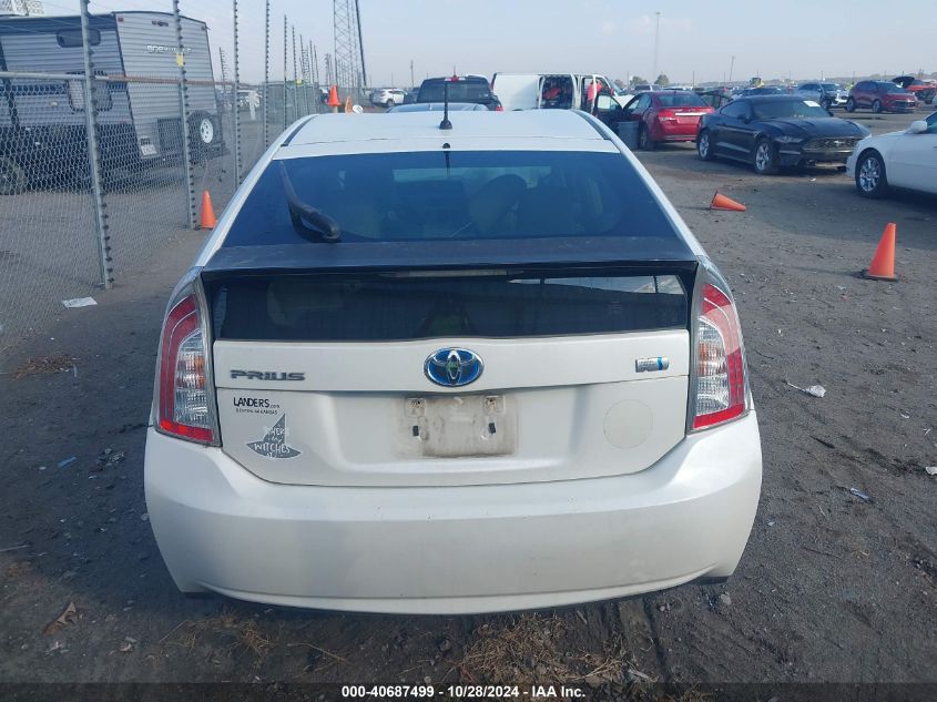 2013 Toyota Prius VIN: JTDKN3DU6D0340932 Lot: 40687499