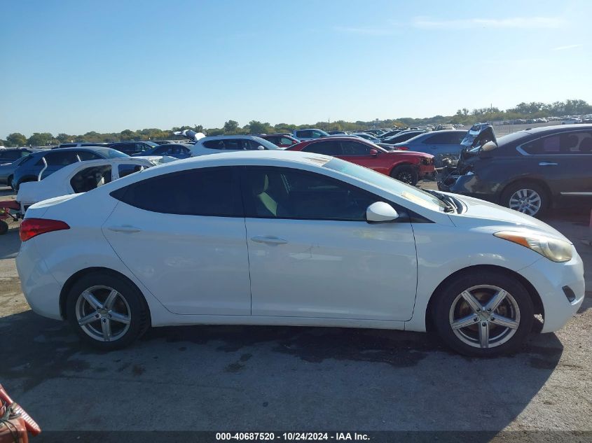 2013 Hyundai Elantra Gls VIN: 5NPDH4AE5DH153283 Lot: 40687520