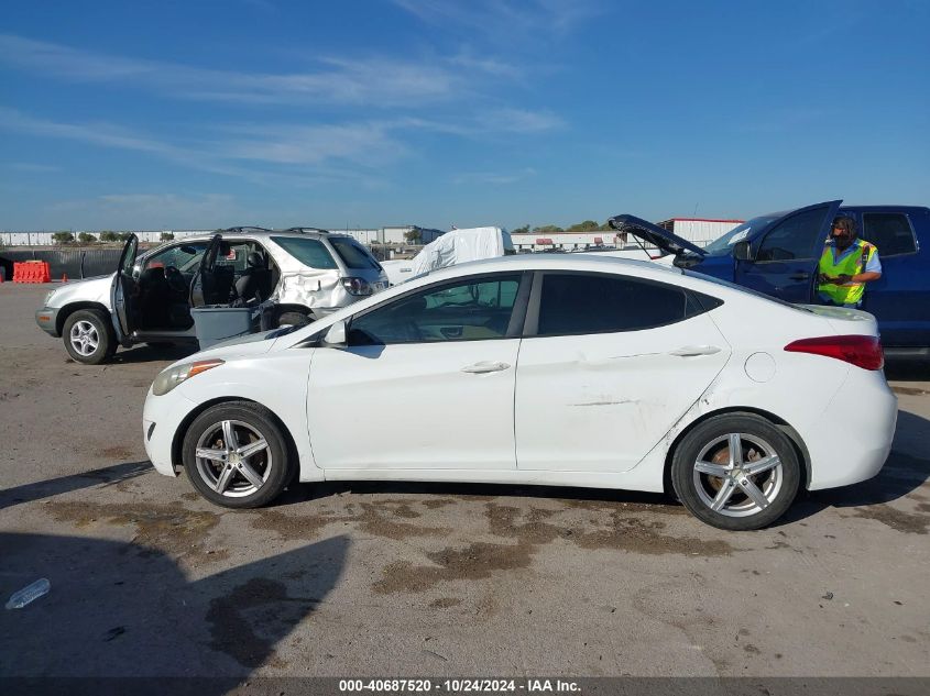 2013 Hyundai Elantra Gls VIN: 5NPDH4AE5DH153283 Lot: 40687520