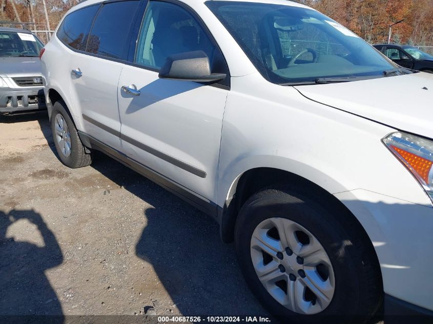 2011 Chevrolet Traverse Ls VIN: 1GNKVFED0BJ205816 Lot: 40687526