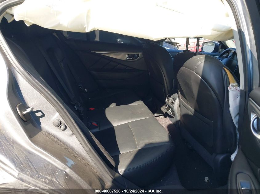 2017 Infiniti Q50 3.0T Premium VIN: JN1EV7ARXHM830361 Lot: 40687528