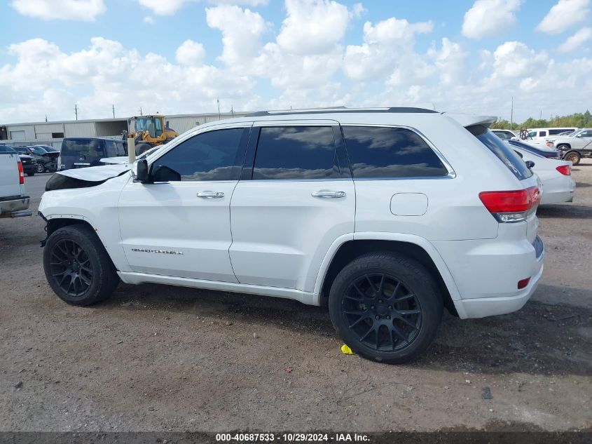 2016 Jeep Grand Cherokee Overland VIN: 1C4RJECG4GC418726 Lot: 40687533