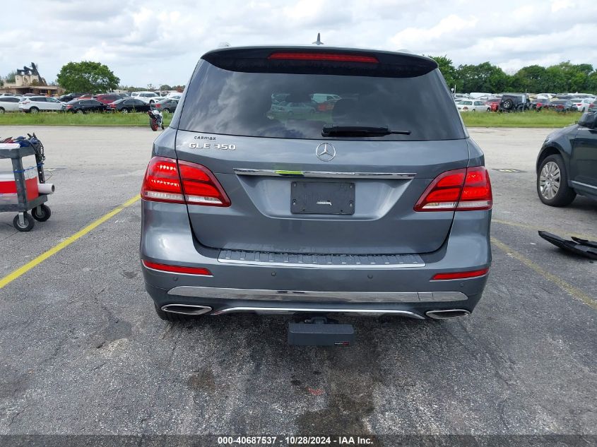 2017 Mercedes-Benz Gle 350 VIN: 4JGDA5JBXHA854605 Lot: 40687537