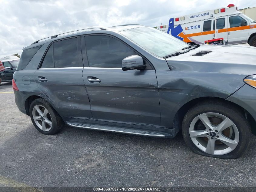 2017 Mercedes-Benz Gle 350 VIN: 4JGDA5JBXHA854605 Lot: 40687537