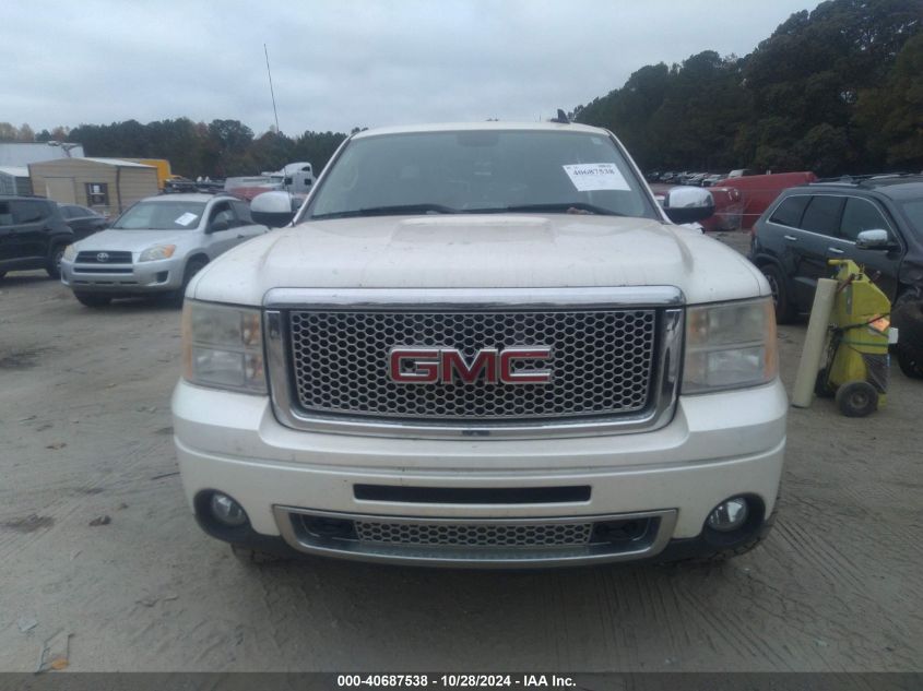 2013 GMC Sierra 1500 Denali VIN: 3GTP2XE2XDG256935 Lot: 40687538