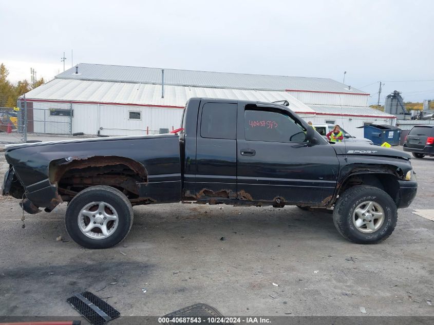 1999 Dodge Ram 1500 VIN: 3B7HF13Z2XM528860 Lot: 40687543