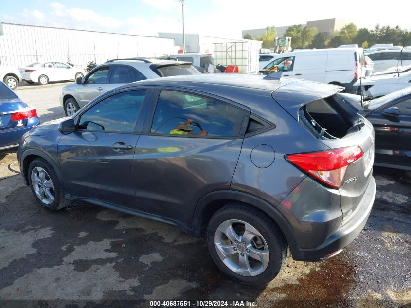 2016 Honda Hr-V Lx VIN: 3CZRU5H39GM743801 Lot: 40687551