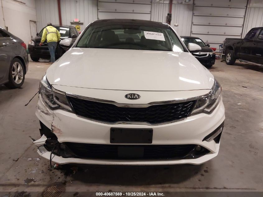 2019 Kia Optima Ex VIN: 5XXGU4L1XKG313444 Lot: 40687569