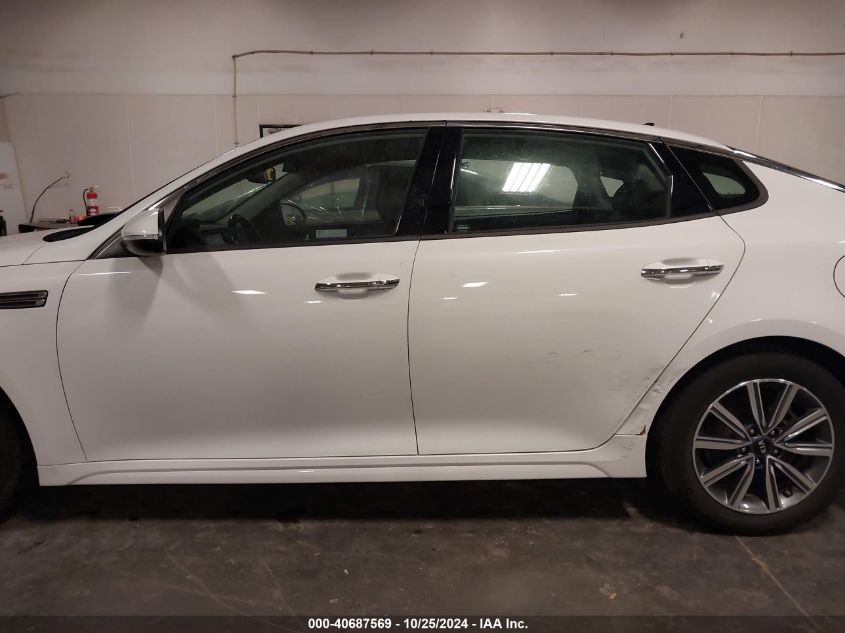 2019 Kia Optima Ex VIN: 5XXGU4L1XKG313444 Lot: 40687569