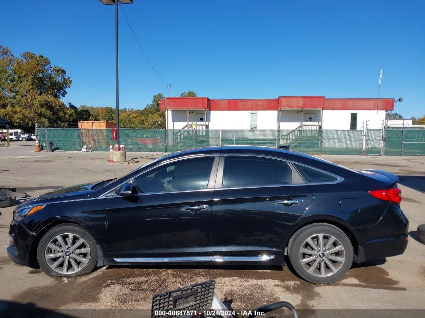 2017 Hyundai Sonata Limited VIN: 5NPE34AF4HH488780 Lot: 40687571