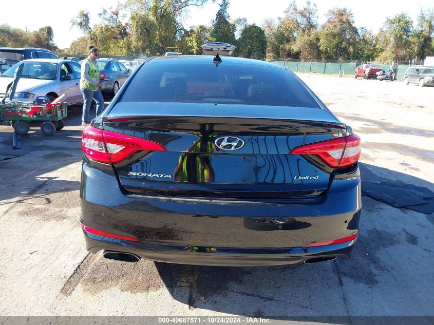 2017 Hyundai Sonata Limited VIN: 5NPE34AF4HH488780 Lot: 40687571