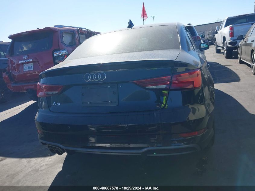 2018 Audi A3 2.0T Premium/2.0T Tech Premium VIN: WAUGUGFF6J1024013 Lot: 40687578