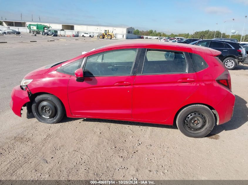 2017 Honda Fit Lx VIN: 3HGGK5H5XHM705064 Lot: 40687584