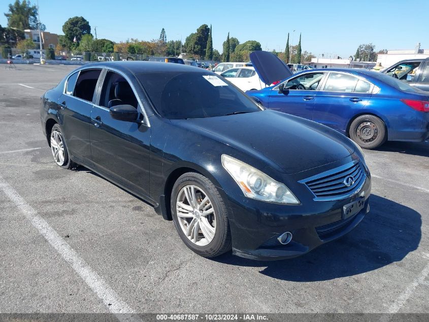 2011 Infiniti G25 Journey VIN: JN1DV6AP2BM602348 Lot: 40687587