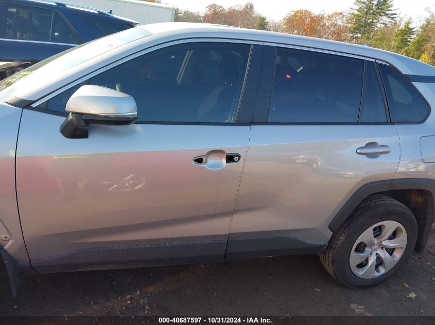 2022 Toyota Rav4 Le VIN: 2T3G1RFV3NC288006 Lot: 40687597