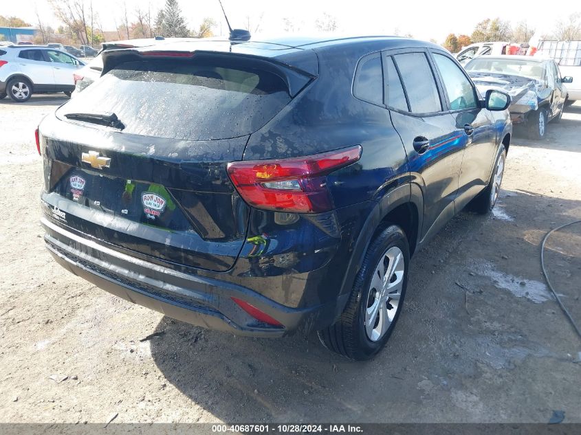 2024 Chevrolet Trax Fwd Sp VIN: KL77LFE27RC167001 Lot: 40687601