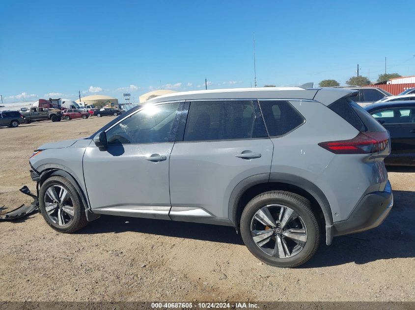 2021 Nissan Rogue Platinum Fwd VIN: JN8AT3DC7MW101738 Lot: 40687605