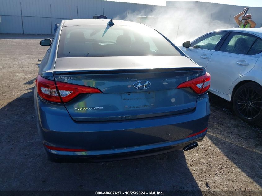 2016 Hyundai Sonata VIN: 5NPE24AF6GH410891 Lot: 40687627